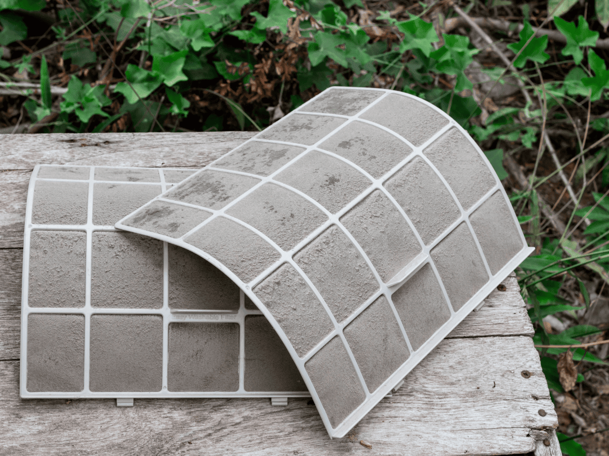 Vervuilde airco filters vergelijking